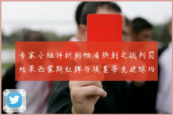 专家小组评析利物浦热刺之战判罚结果西蒙斯红牌与埃基蒂克进球均属合理